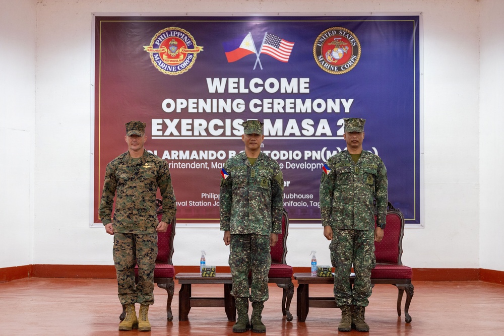 MRF-SEA, Philippine Marines Conduct  Marine Air Support Activity 2025 Opening Ceremony