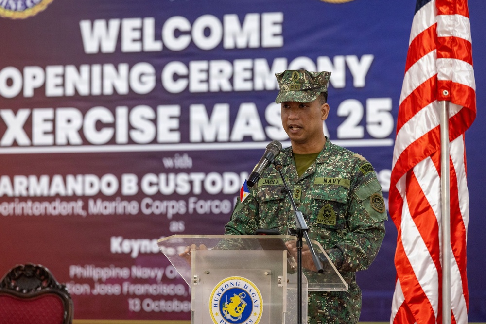 MRF-SEA, Philippine Marines Conduct  Marine Air Support Activity 2025 Opening Ceremony