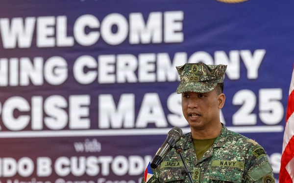 MRF-SEA, Philippine Marines Conduct  Marine Air Support Activity 2025 Opening Ceremony