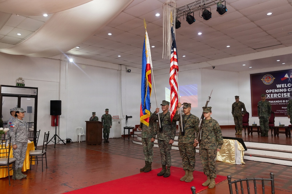 MRF-SEA, Philippine Marines Conduct  Marine Air Support Activity 2025 Opening Ceremony