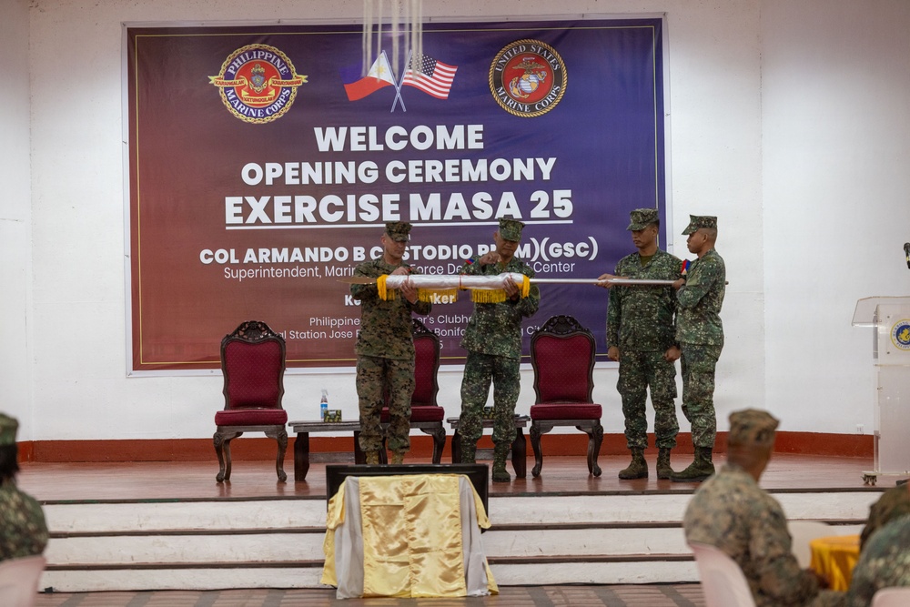 MRF-SEA, Philippine Marines Conduct  Marine Air Support Activity 2025 Opening Ceremony