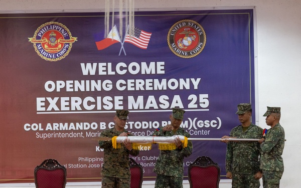 MRF-SEA, Philippine Marines Conduct  Marine Air Support Activity 2025 Opening Ceremony