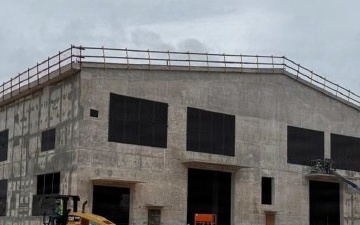 Office In Charge of Construction Contractors Make Progress