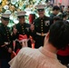 Camp Blaz Marines participate in Christmas tree lighting