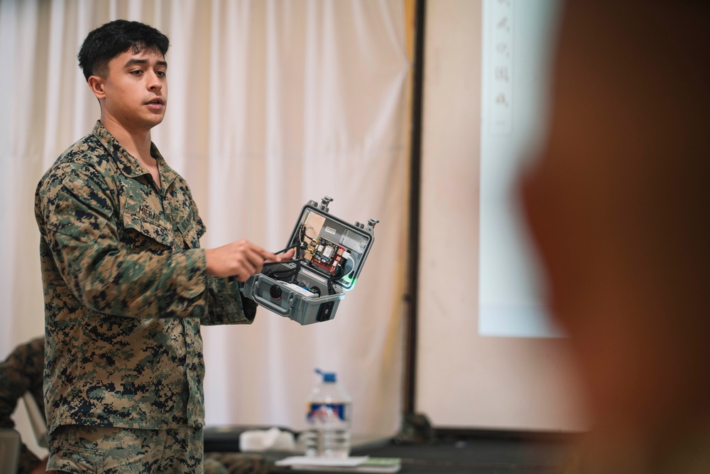 MRF-SEA Intelligence Marines Showcase Autonomous Underwater Vehicles to Philippine Marines