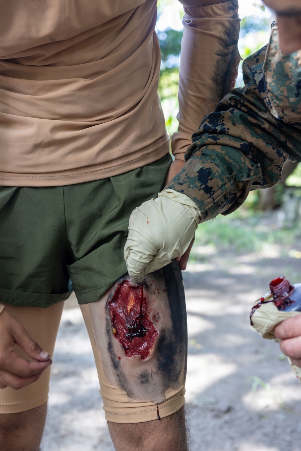 MRF-SEA Conducts TCCC Medical Exchange at Philippine Marine Officer Basic Course during MASA 25