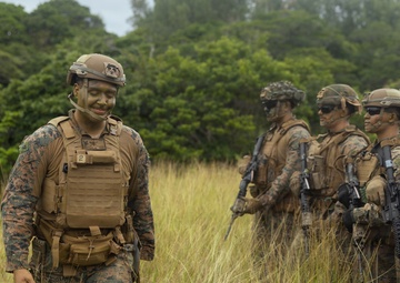 U.S. Sailor Promotes to The Rank of Petty Officer 3rd Class on Camp Schwab
