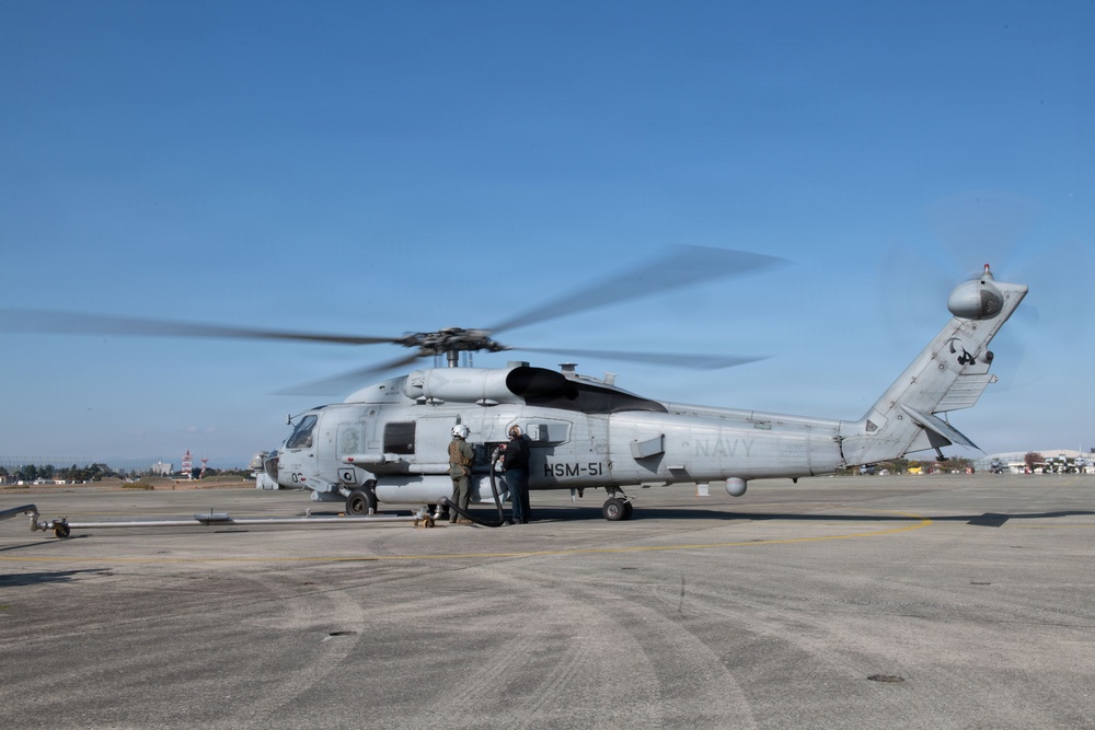 Helicopter Maritime Squadron (HSM) 51 Routine Flight Operations