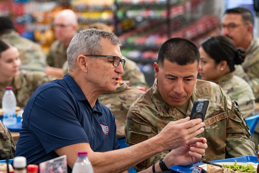 Vice Chairman of the Joint Chiefs of Staff USO Holiday Tour