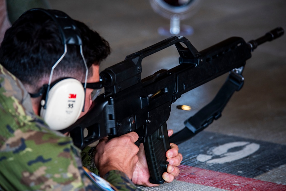 Spanish-led shooting competition builds interoperability among Incirlik partner forces