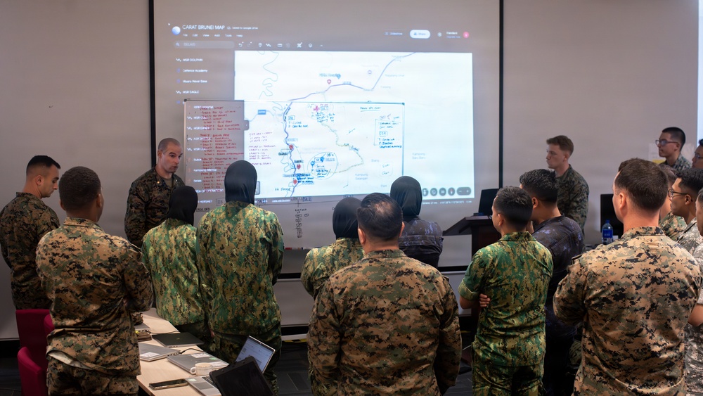 CARAT Brunei 25 Staff Exercise