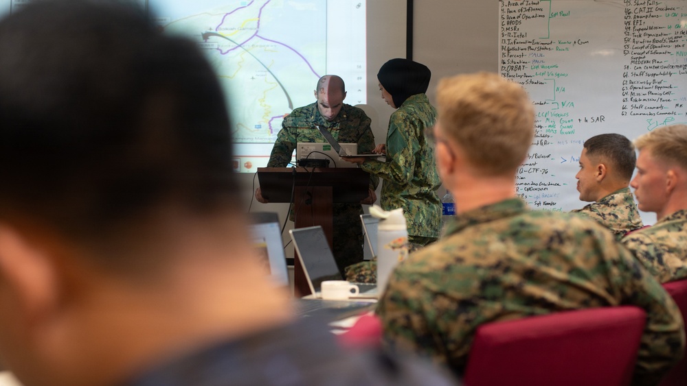 CARAT Brunei 25 Staff Exercise
