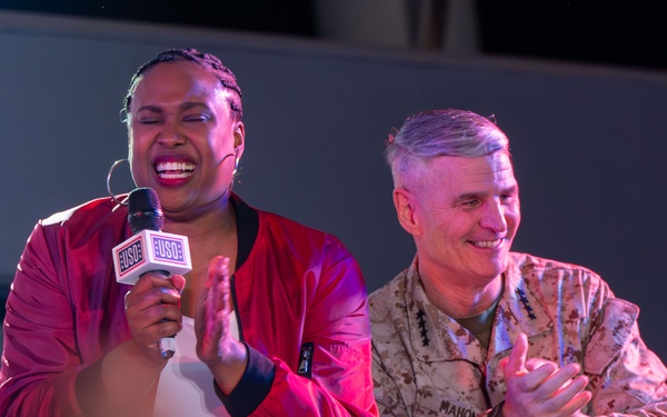 USO Holiday Tour brings morale to deployed members