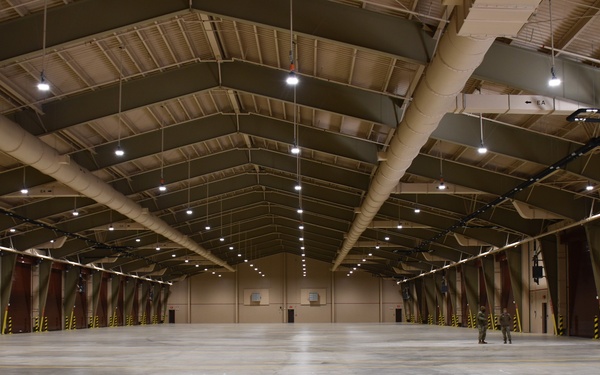 Compact Track Loaders cut the ribbon on Osan Air Base’s new Airfield Damage Repair warehouses