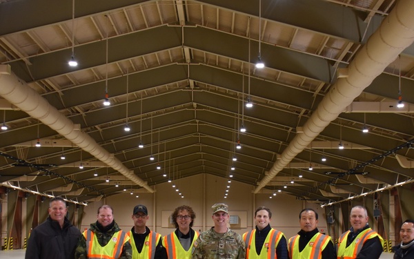 Compact Track Loaders cut the ribbon on Osan Air Base’s new Airfield Damage Repair warehouses