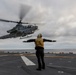 11th MEU Marines, Sailors Conduct Deck Landing Qualifications during PMINT