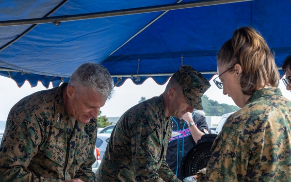 III Marine Expeditionary Force Marines celebrate Thanksgiving