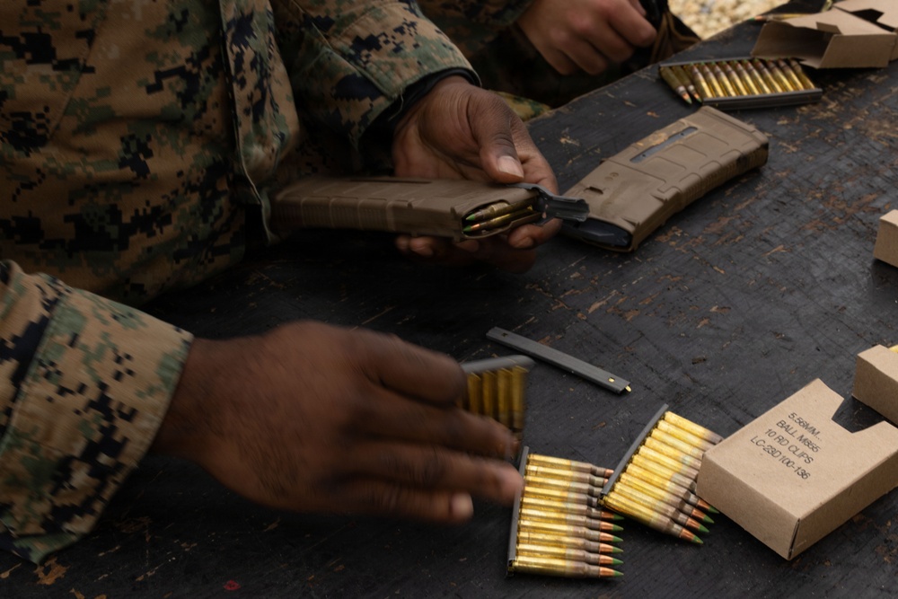 12th MLR Shooting Team Prepares for Competition