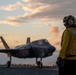 USS Tripoli Conducts Sunset Flight Operations