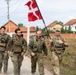 KFOR Multinational Soldiers Test Endurance During Danish Contingent March