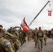 KFOR Multinational Soldiers Test Endurance During Danish Contingent March