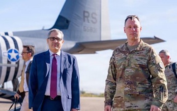 Gen. Dagvin Anderson Marks First Visit to Libya; Stresses Unity and Peace Among Leaders