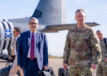 Gen. Dagvin Anderson Marks First Visit to Libya; Stresses Unity and Peace Among Leaders