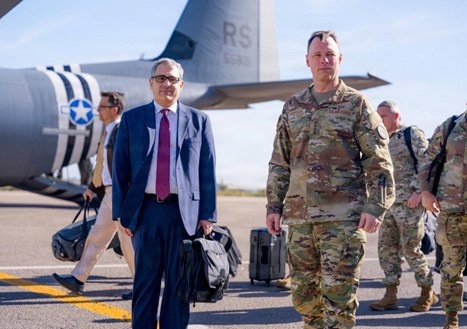 Gen. Dagvin Anderson Marks First Visit to Libya; Stresses Unity and Peace Among Leaders