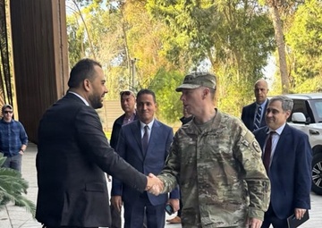 Gen. Dagvin Anderson Marks First Visit to Libya; Stresses Unity and Peace Among Leaders