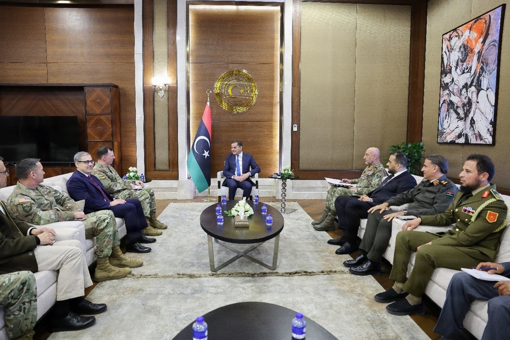 Gen. Dagvin Anderson Marks First Visit to Libya; Stresses Unity and Peace Among Leaders