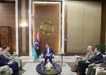 Gen. Dagvin Anderson Marks First Visit to Libya; Stresses Unity and Peace Among Leaders
