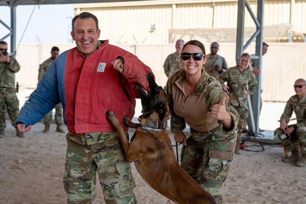 K9 Demonstration Battlefield Circulation