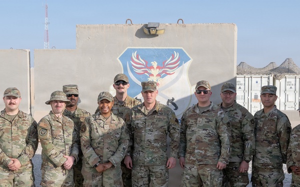 ACC Command team sees Phoenix Fighter excellence in action during 378th AEW visit