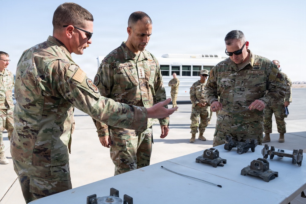 ACC Command team sees Phoenix Fighter excellence in action during 378th AEW visit