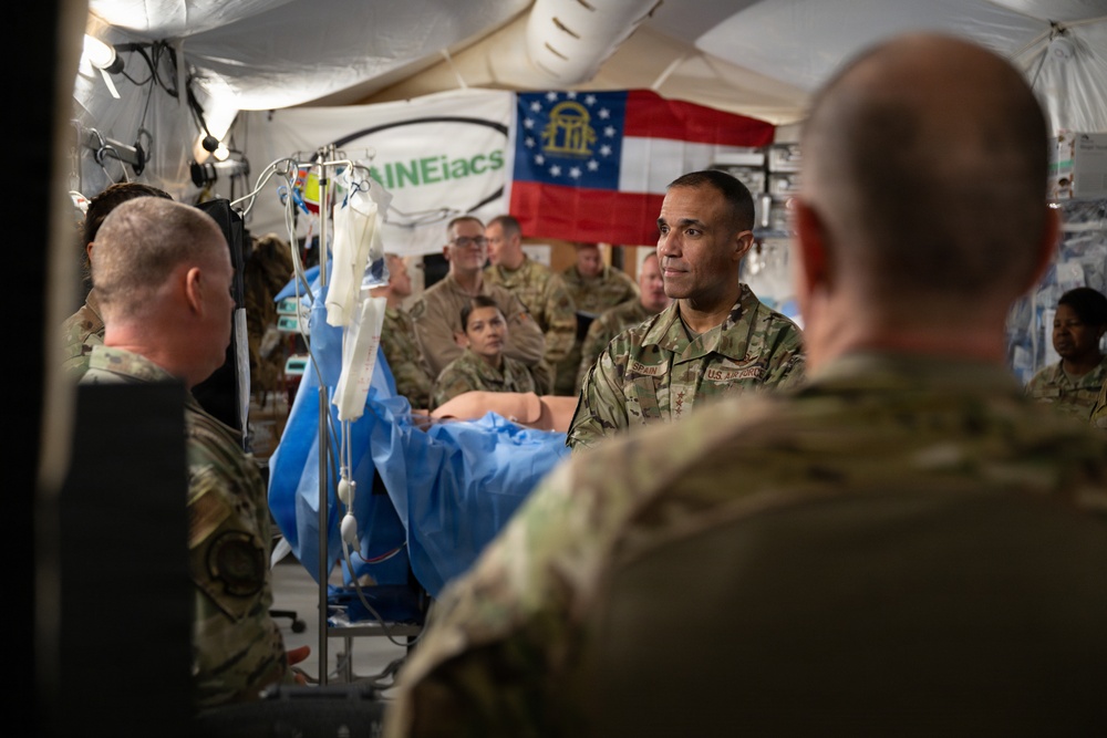 ACC Command team sees Phoenix Fighter excellence in action during 378th AEW visit