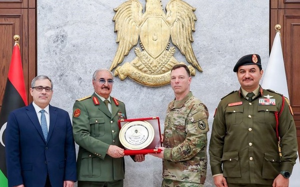 Gen. Dagvin Anderson Marks First Visit to Libya; Stresses Unity and Peace Among Leaders
