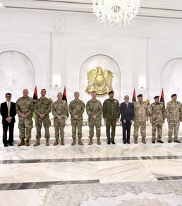 Gen. Dagvin Anderson Marks First Visit to Libya; Stresses Unity and Peace Among Leaders