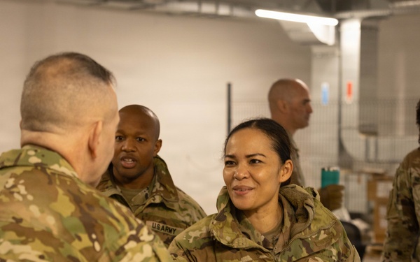 Maj. Gen. Michael B. Lalor visits 33rd Airbase Powidz, Poland