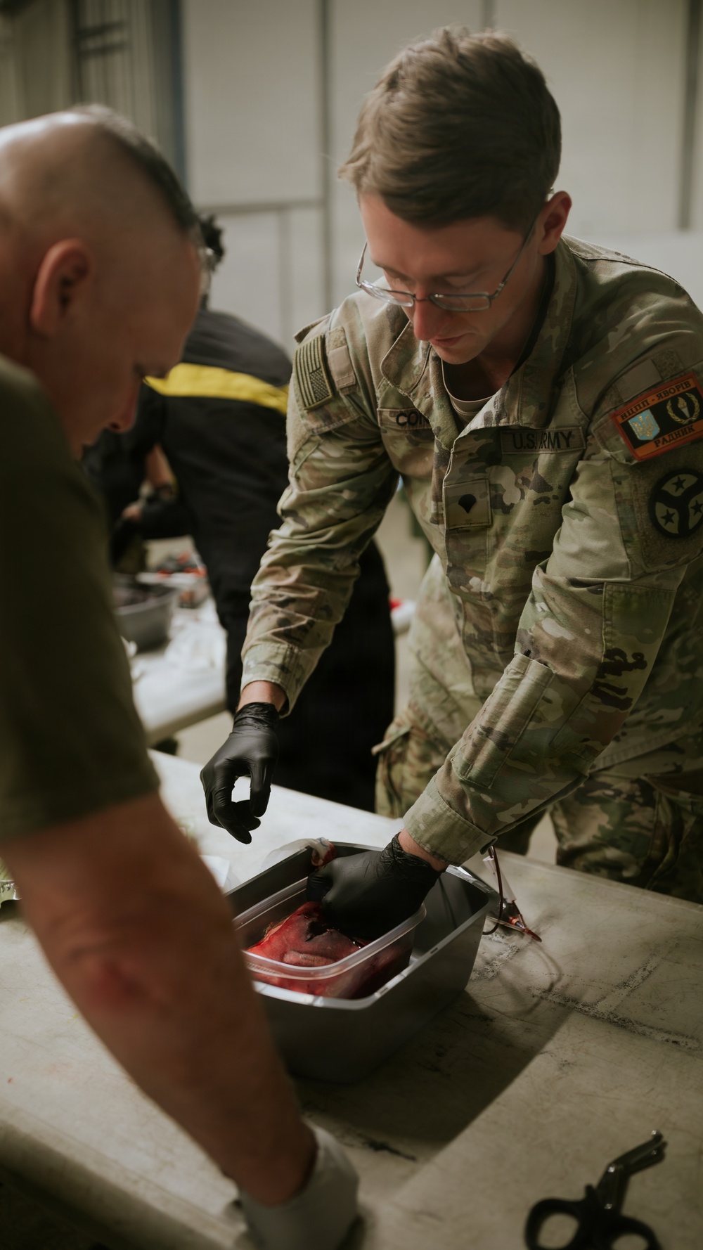 JMTG-U Troopers Conduct Realistic Casualty Treatment Training