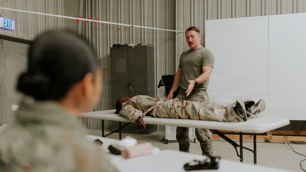JMTG-U Troopers Conduct Realistic Casualty Treatment Training