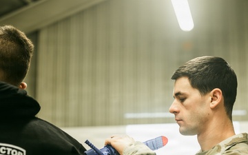 JMTG-U Troopers Conduct Realistic Casualty Treatment Training