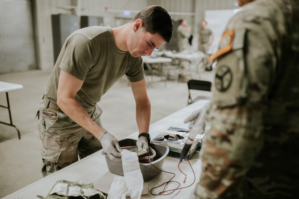 JMTG-U Troopers Conduct Realistic Casualty Treatment Training