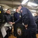 USS Paul Ignatius (DDG 117) conducts a ship tour for French Navy Sailors