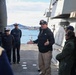 USS Paul Ignatius (DDG 117) conducts a ship tour for French Navy Sailors