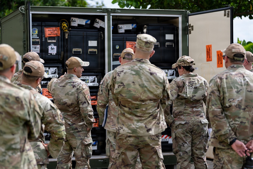 156th CBCS Cargo Deployment Function Joint Inspection