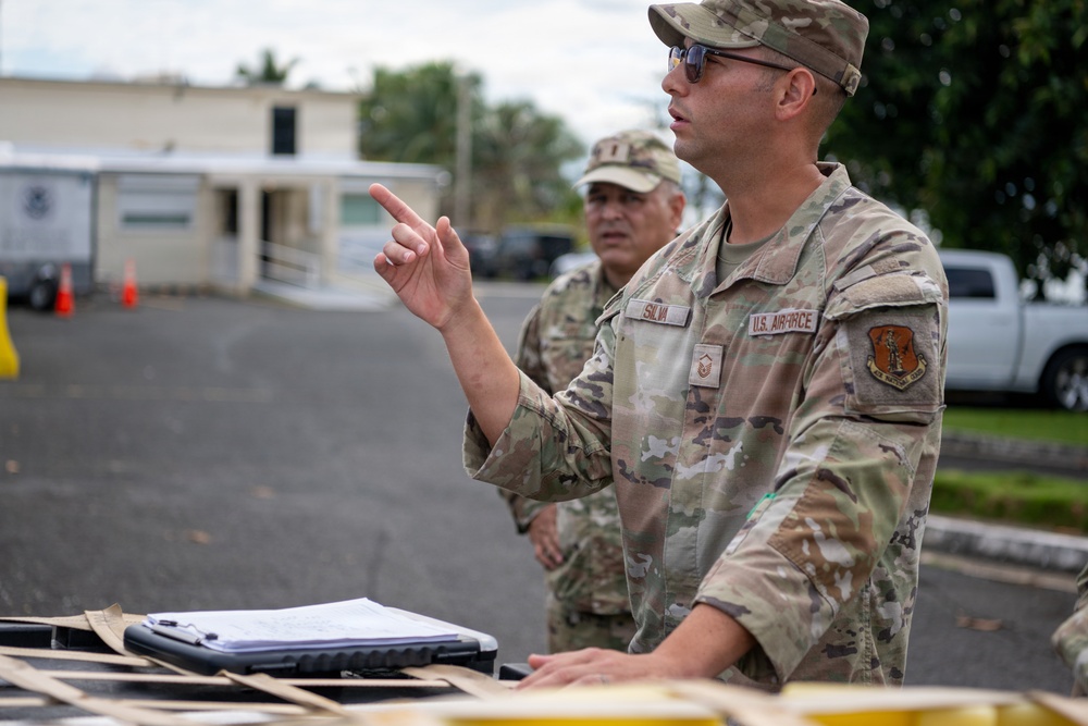 156th CBCS Cargo Deployment Function Joint Inspection