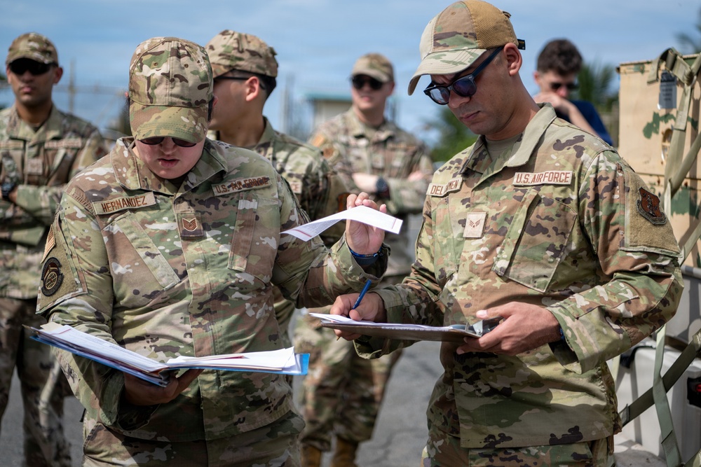 156th CBCS Cargo Deployment Function Joint Inspection