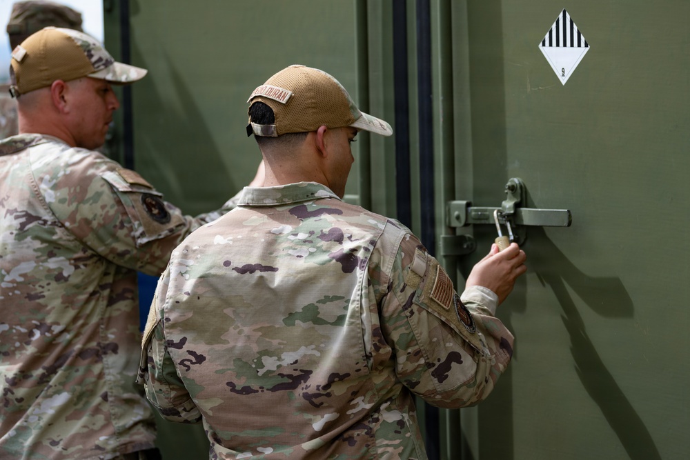 156th CBCS Cargo Deployment Function Joint Inspection