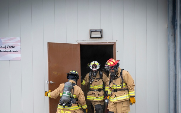 Real Flames, Real Lessons: 419th Fire Protection Flight Completes Live-Fire Certification
