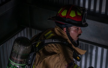 Real Flames, Real Lessons: 419th Fire Protection Flight Completes Live-Fire Certification